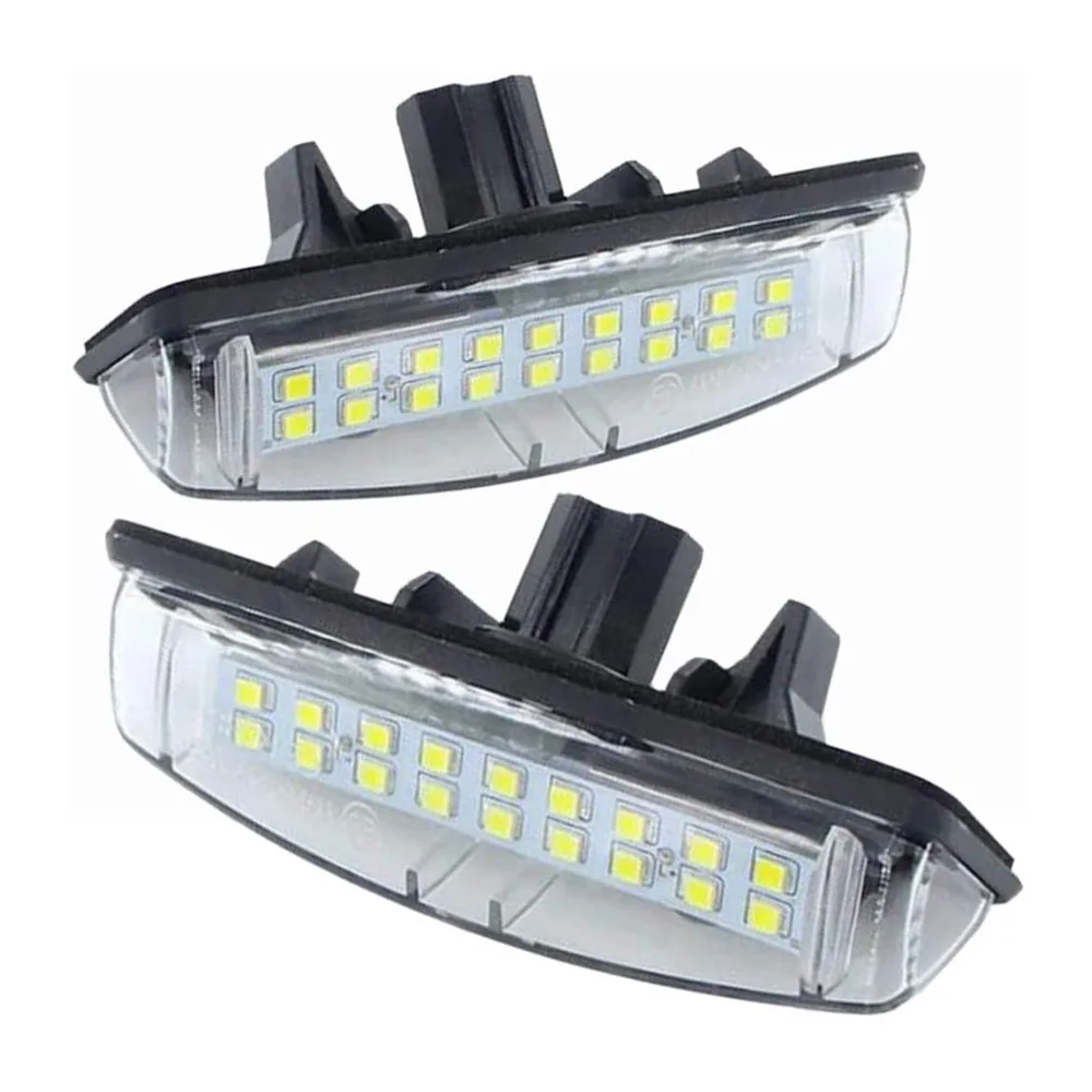 2Pcs CanBus LED Car Number License Plate Lights Lamp For Lexus IS200 IS300 LS430 GS300 GS430 GS400 ES300 ES330 RX300 RX330 RX350