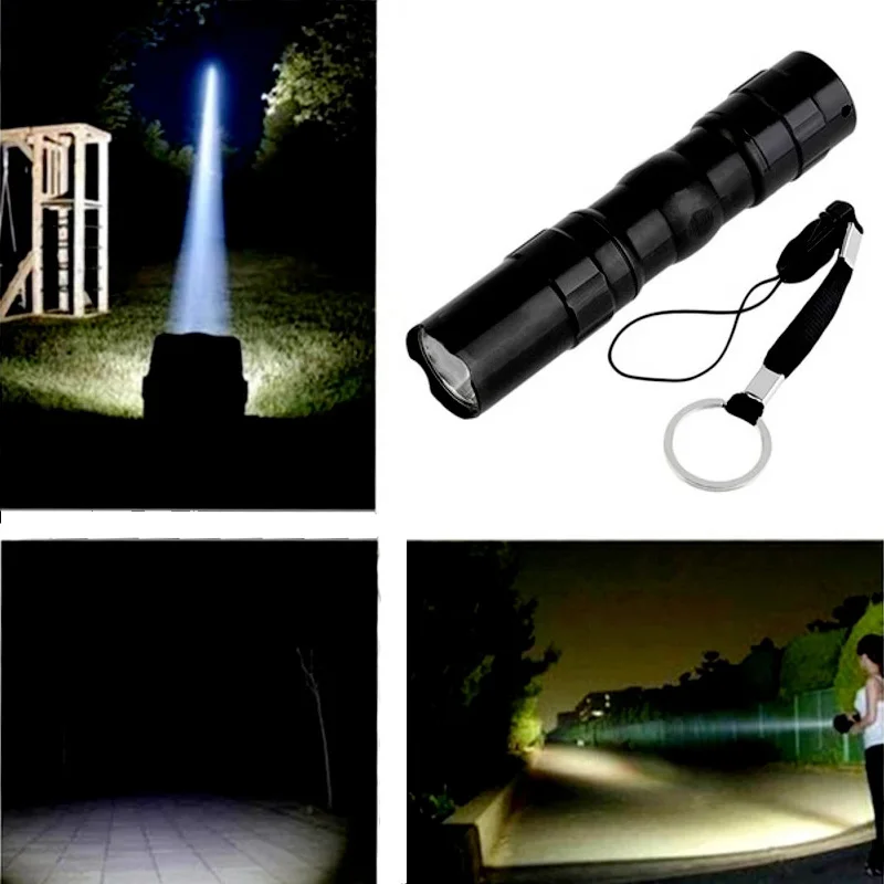 Purple Light 365/395 Nm UV Flashlight Handheld Portable Ultraviolet Detector Fluorescent Agent Detection Purple Lamp Flashlight