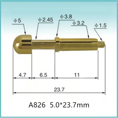 Test needle PCB probe high-current telescopic Pogopin Connector spring needle thimble contact electrode signal needle