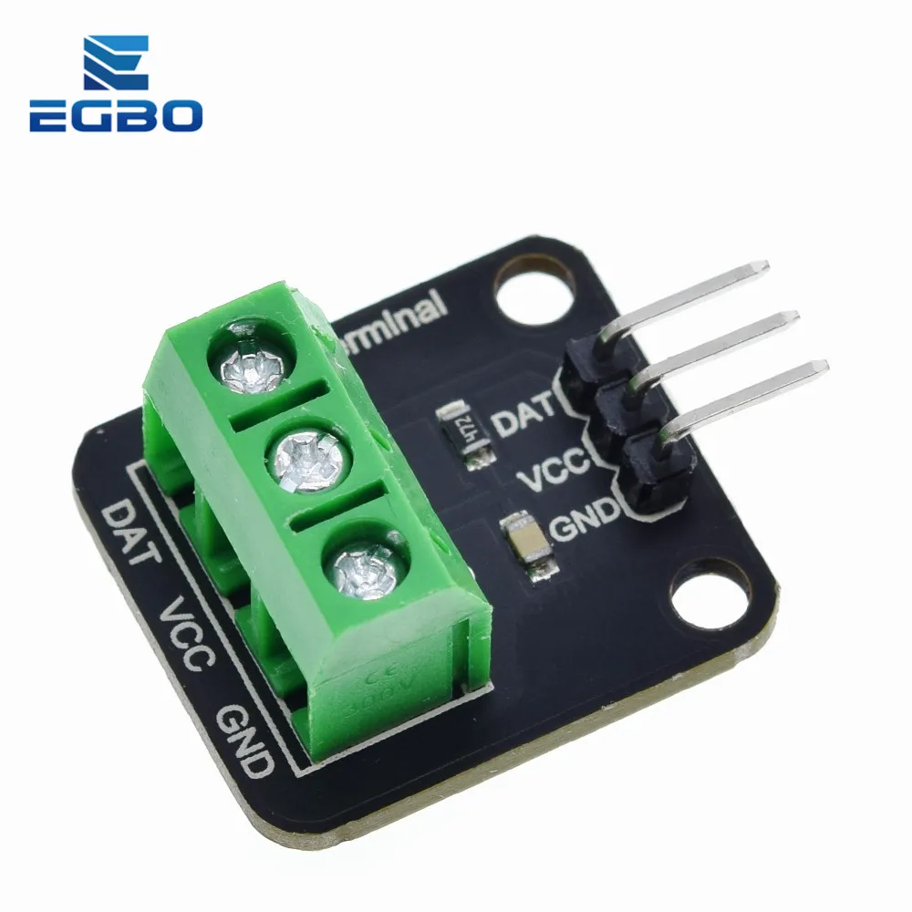 DS18B20 Temperatur Sensor Modul Kit Wasserdicht 100CM 2Digital Sensor Kabel Edelstahl Sonde Terminal Adapter Für Arduino – Detail 30