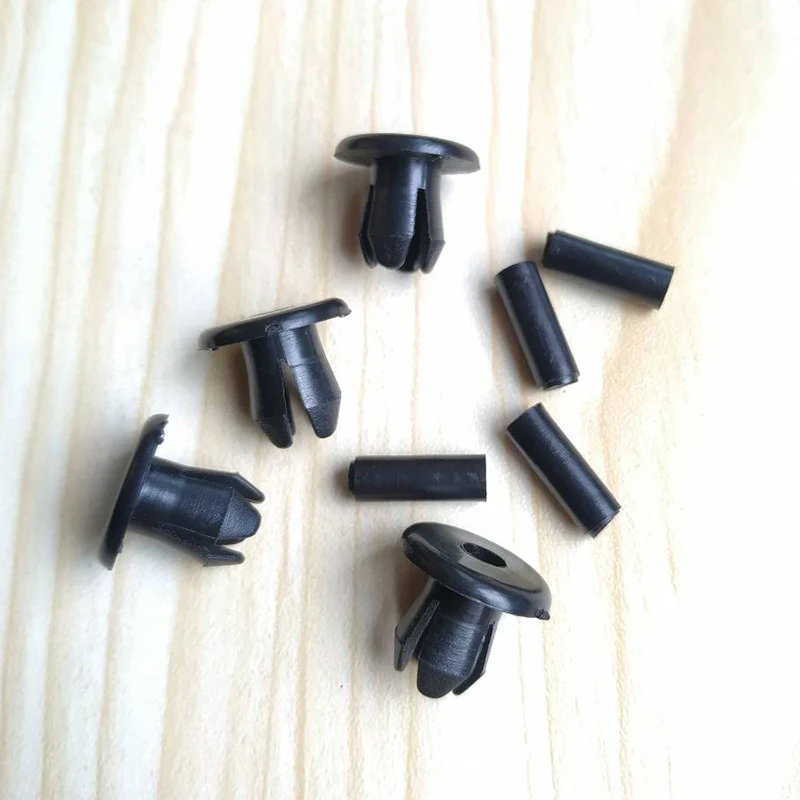 50Pcs Bumper Splash Guard Sill & Wheel Arch Lining Plastic Rivet Trim Clips Fastener For VW Volkswagen Skoda Audi A3 A4 A6