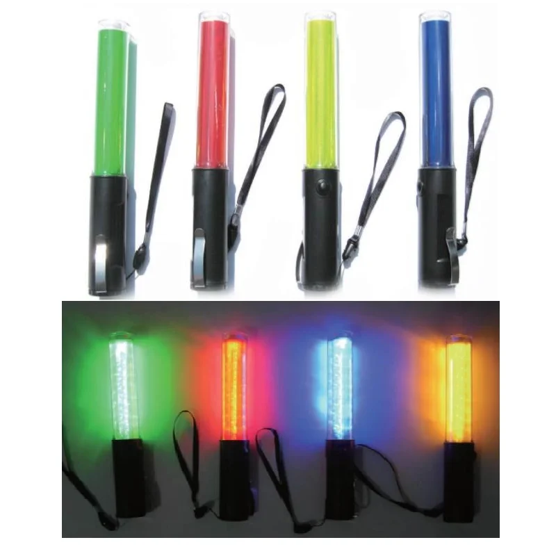 260 Multi-functional LED Traffic Control Baton Magnet Hook Concert Fluorescent Road Block Night LED Flashing Light