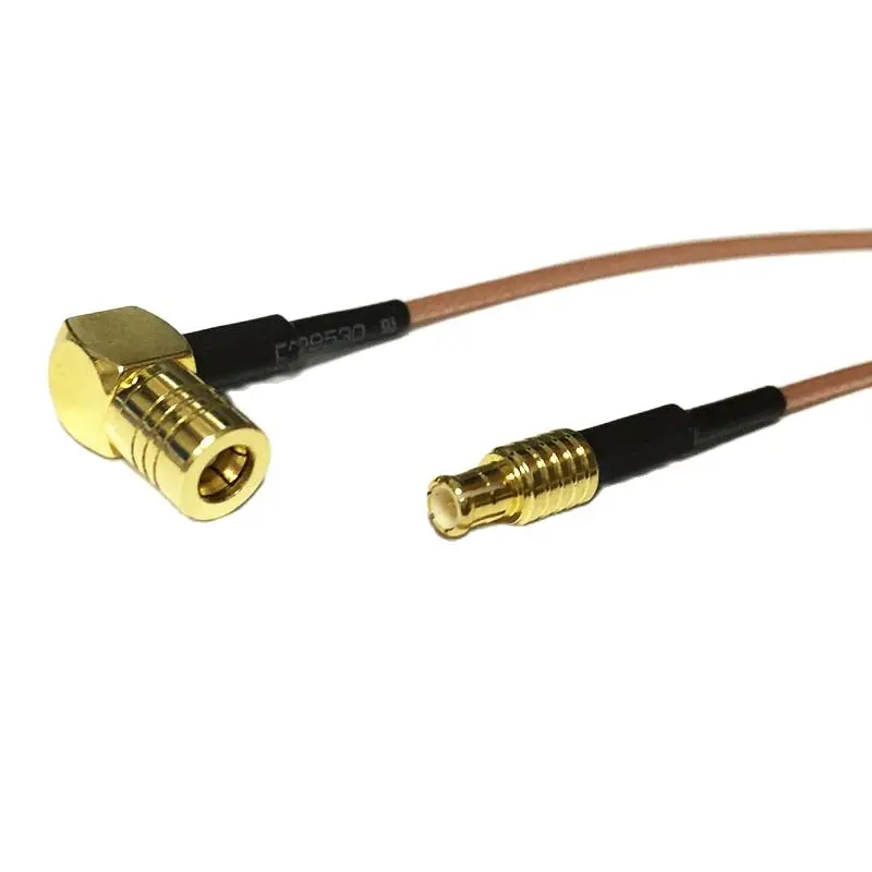 

New MCX Male Plug Switch SMB Female Jack Right Angle RG178 Cable 15CM 6" Adapter Wholesale Fast Ship