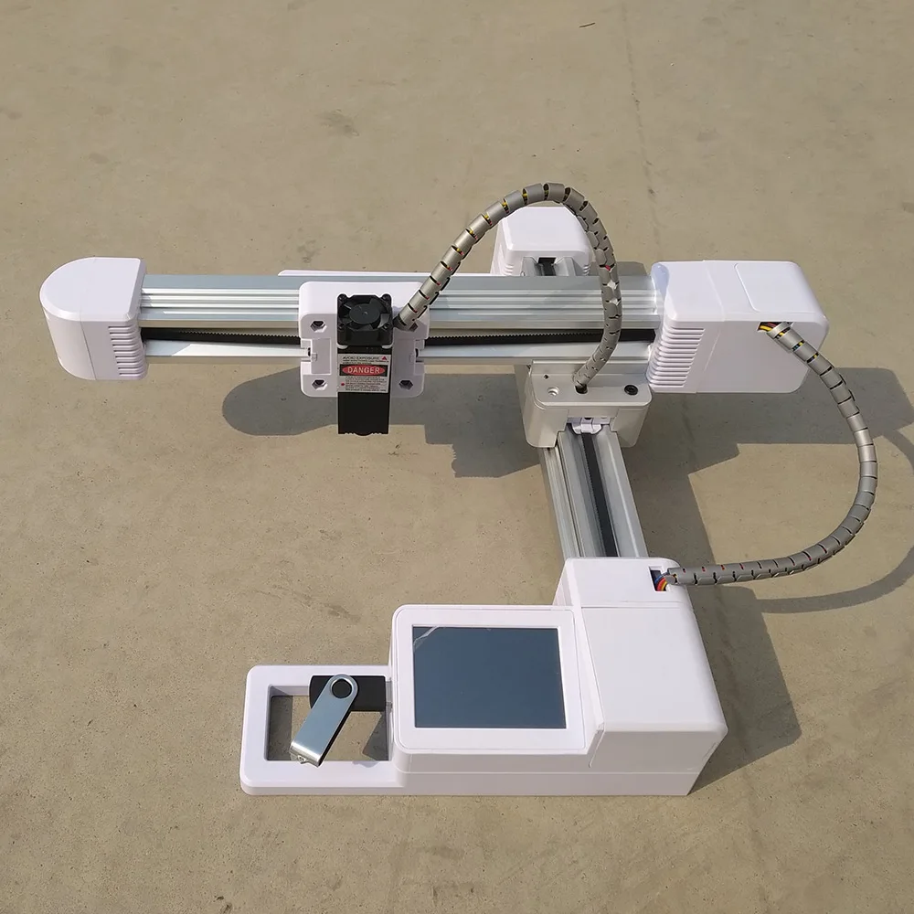 7000MW Wood Router OffLine Control Milling Machine CNC Engraving Machine 3W Laser Engraving Machine Carving Wood Tools