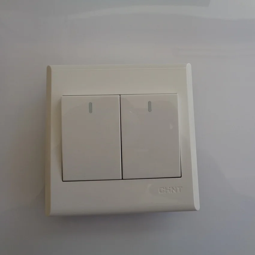 CHINT Socket Switch Double Open 10A 250V