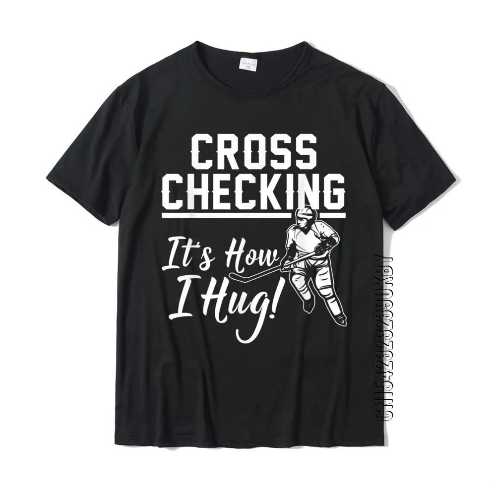 Engraçado hockey no gelo presente para crianças meninos meninas legal jogo jogador t camisa nova marca masculina topo t-shirts de algodão design