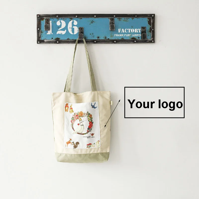 2000pcs/lot customized  shopping gift bag with your own brand printed