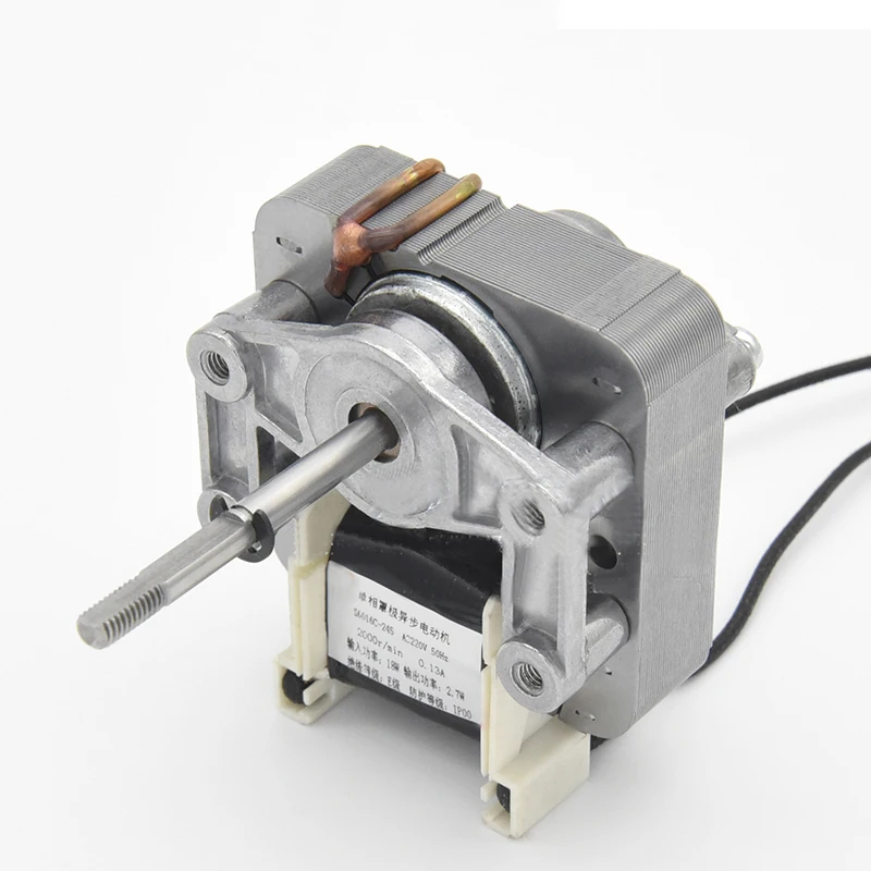 

18W shaded pole fan motor for Commercial electric oven asynchronous ac motor microwave fan motor