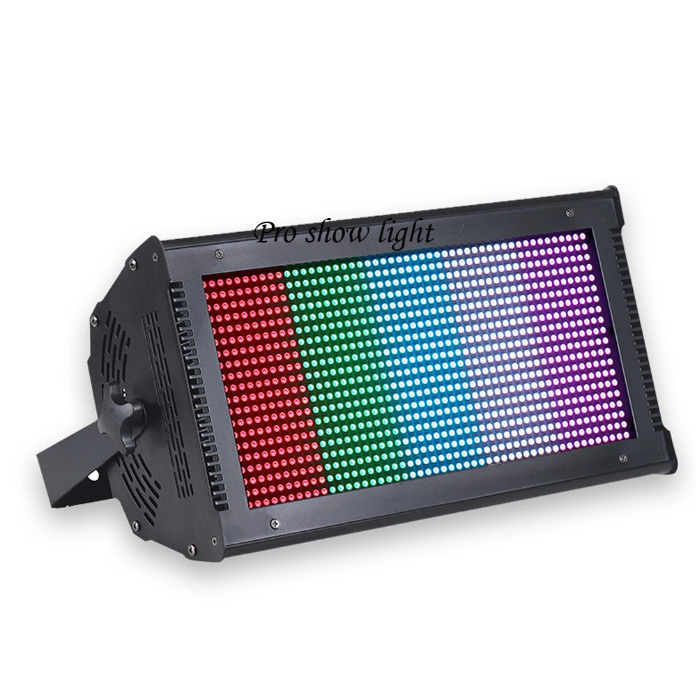 Hoge Helderheid Rgb DMX512 Professionele Stage Led Strobe Licht Led Publiek Blinder Verlichting 8 Roll Kleur Pixel Chase Veranderende