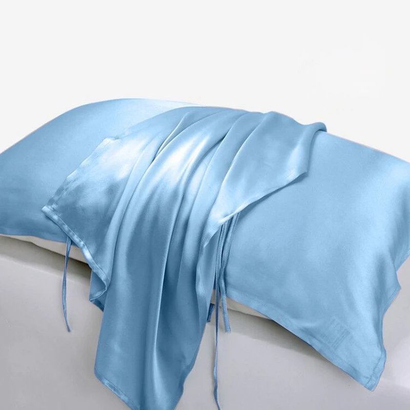 

50x80cm Solid Color Wholesale Sublimation Pillow Covers Pillow Towel Vegan Silk Pillowcases
