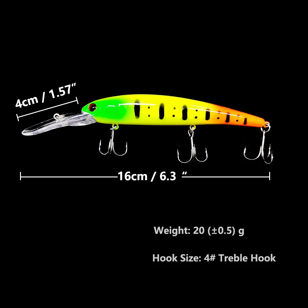 Señuelos Crankbait buceo profundo – Flotantes para depredadores - imagen 4