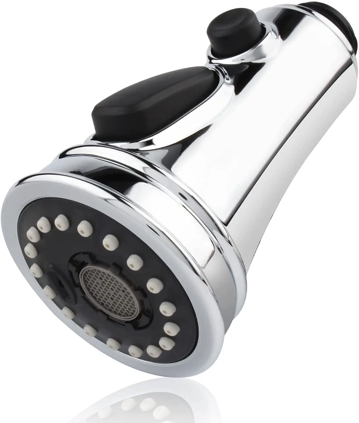 Pull Down Faucet Spray Head 3 Function Kitchen Sink Sprayer Replacement Head Kitchen Tap Sprayer Spout Chrome Finish