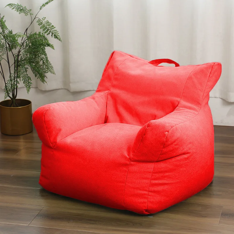 Прямая поставка, хлопчатобумажная ткань, Новый чехол для диванов Lazy BeanBag, чехол без наполнителя, татами, чехлы на стулья, диваны для гостиной