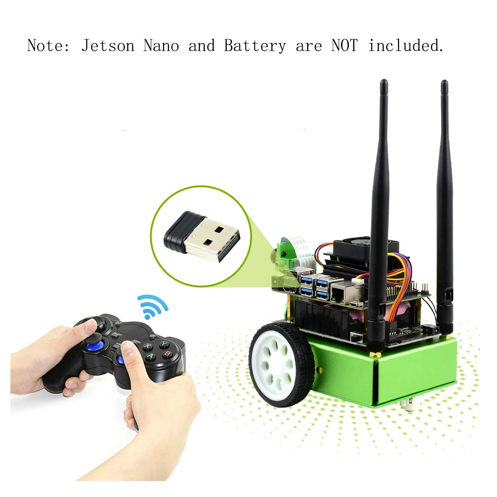 Camera Smart Car Robot for NVIDIA Jetson Nano Developer Kit B01 2GB 4GB RAM Module Accessories