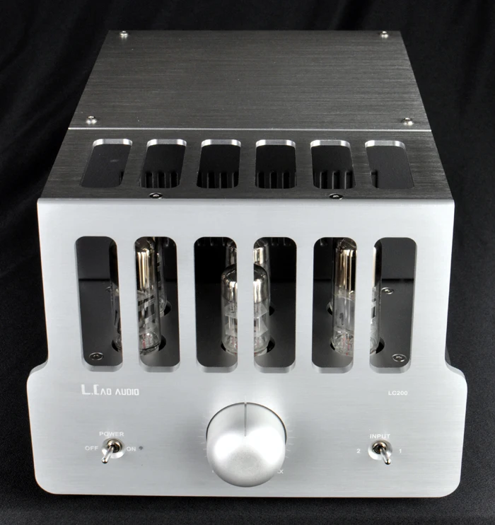 New LC-200 6S6 push-pull amplifier EL84 fever tube amplifier, power: 9W×2, frequency response: 20Hz-20KHZ (-0.5dB, 1W)