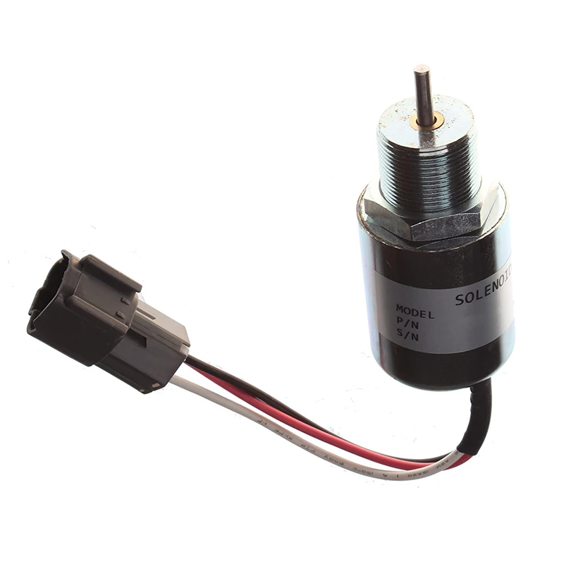 

Fuel Shut Off Solenoid 12V SA-3725-12 30A87-00040 for Mitsubishi L2E L3E S3L S4L Engine Volvo EC15 Toro 223D Mahind Max 28