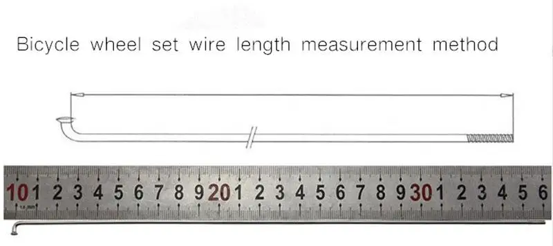 Stainless Steel Bicycle Spokes, Mountain and Road Bike, 304 Steel, 14G, High-Strength, 291/293mm, with Nipper