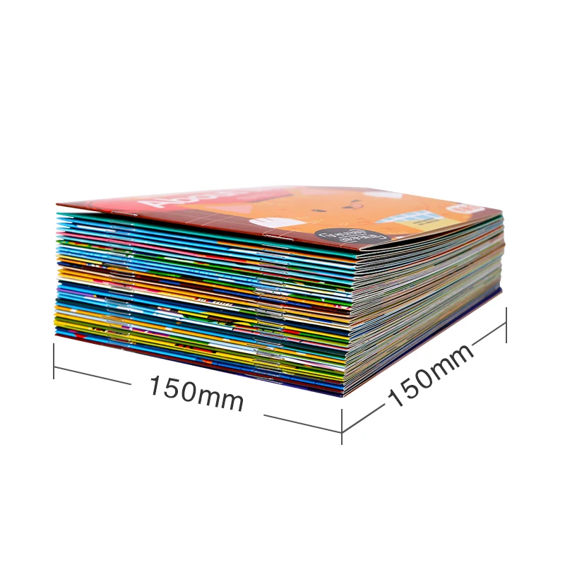 35 pcs/set 0-2-3-4-5 Years Old Children Zero Basic Foreign Language Introduction Fairy Tale Book English Enlightenment Read Book