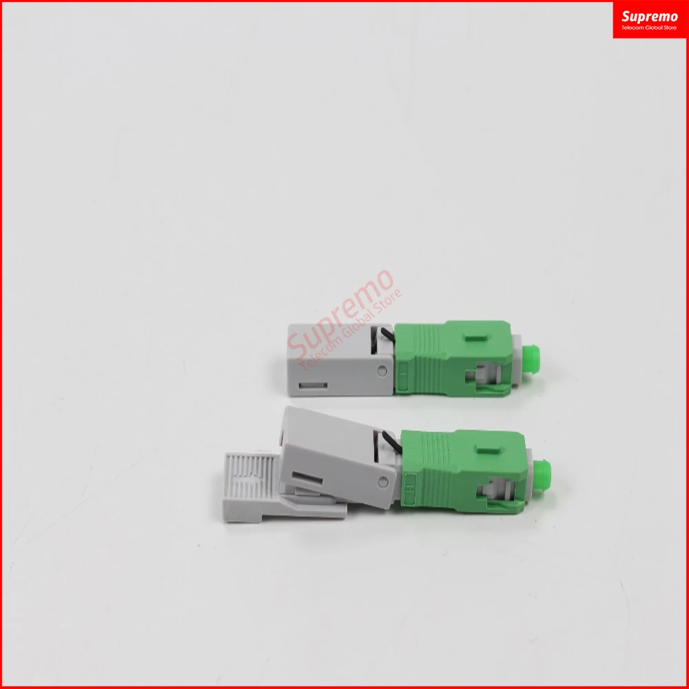 SC APC Fast Connector Single-Mode Connector FTTH Tool Cold Connector Tool Fiber Optic Fast Connnector