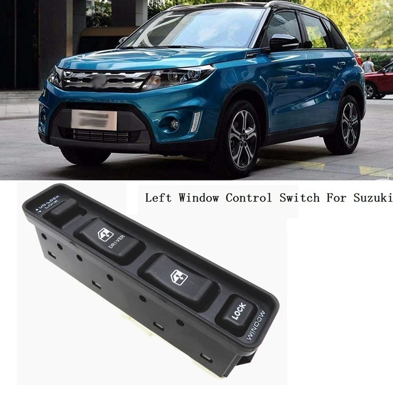 Car Electric Power Window Master Control Switch Left Right for Suzuki Vitara 37990-60A00 3799060A00 37995-60A00 3799560A00 Car A