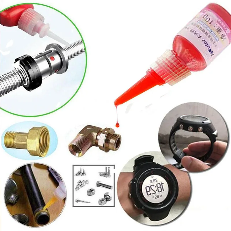 

1 PC 10ML Sealing Screw Glue Retainer Locking Adhesive Metal Screw Anaerobic Adhesive K-0262 Glue Locking Agent Anti-corrosion