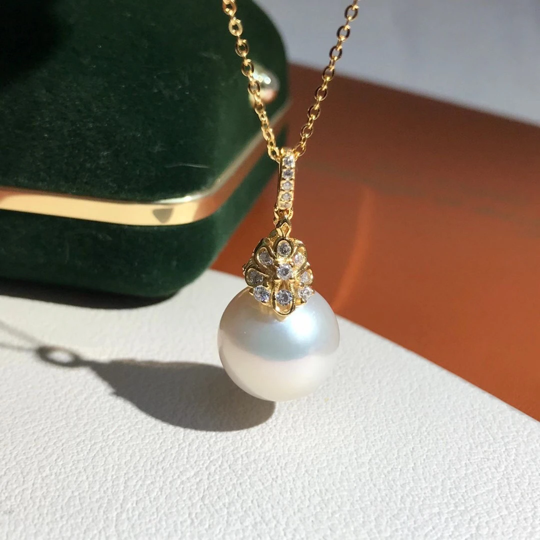 

Popular Style 925 Sterling Silver Pendant Base Settings Mountings Findings Parts for Pearl Crystal Jade Agate Beads Stones