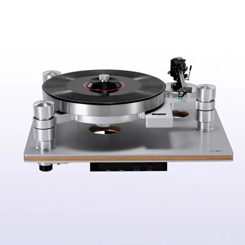 

Amari LP-16s vinyl record player magnetic levitation record player with tone arm cartridge, phono and disc pressure governor