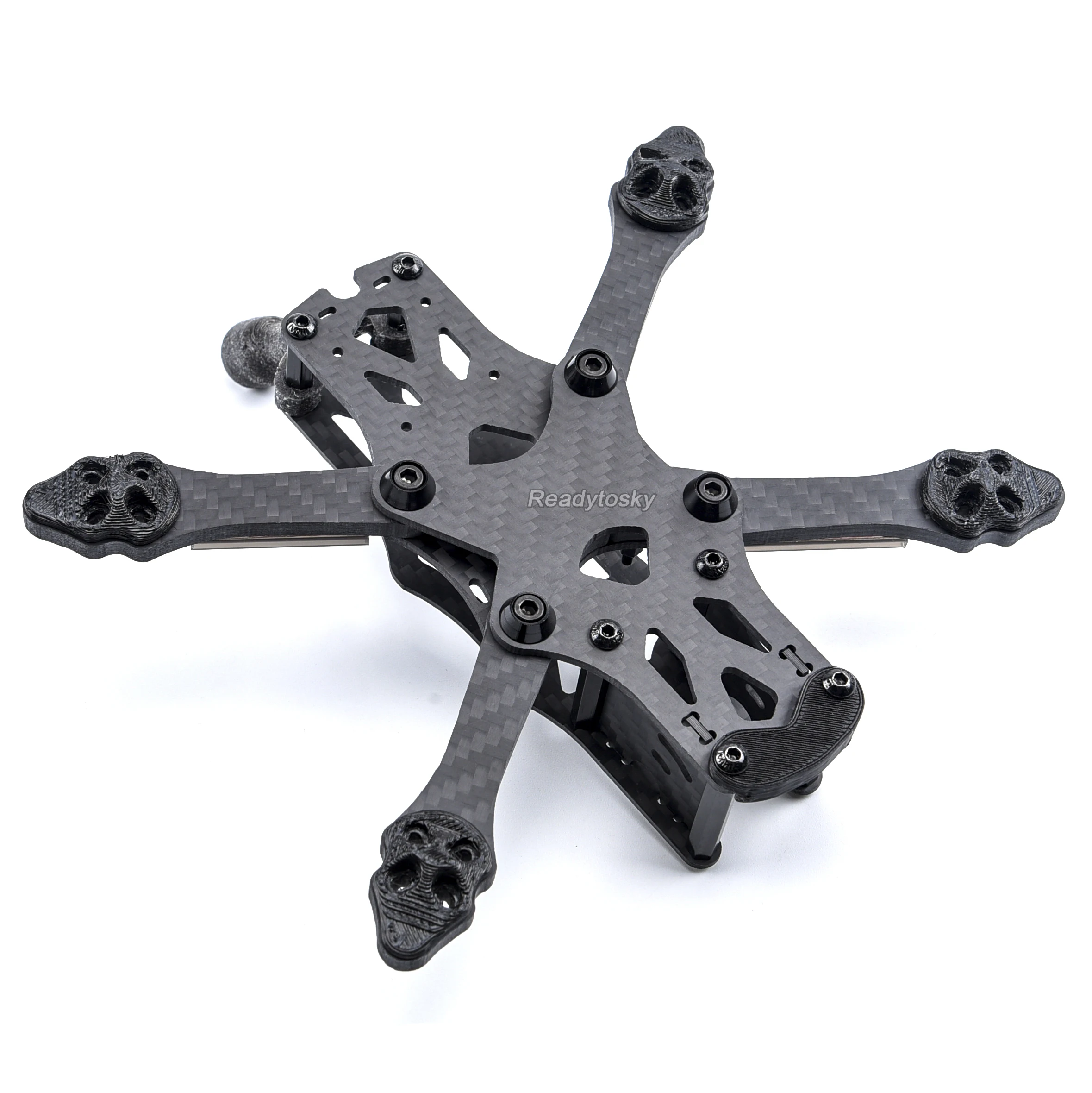 Mini 3inch 150mm 150 / 4inch 195mm 195 Carbon Fiber Frame Kit with 4mm Thickness Arms for For APEX FPV Racing Drone Quadcopter