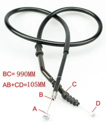 Motorcycle Clutch Cable For Yamaha XJ 600 S Div 1994-1997 1995 1996 4BP-26335-00