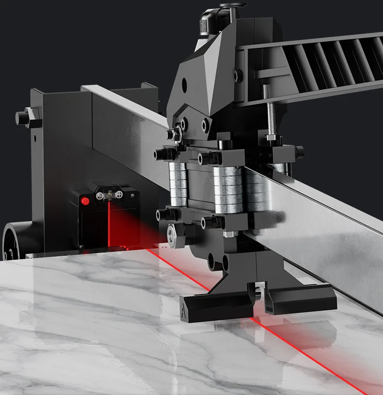 수동 레이저 고정밀 세라믹 타일 커터, 핸드 푸시 나이프, 데스크탑 바닥 타일, 800mm