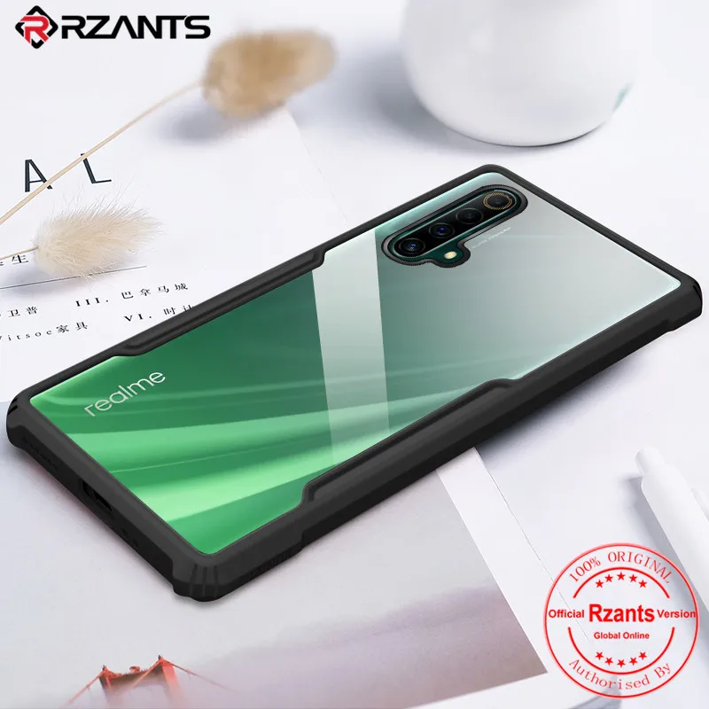 Rzants For OPPO Realme X50 X3 SuperZoom Realme X50 Pro Case Hard [Blade] Shockproof Slim Crystal Clear Cover funda Casing