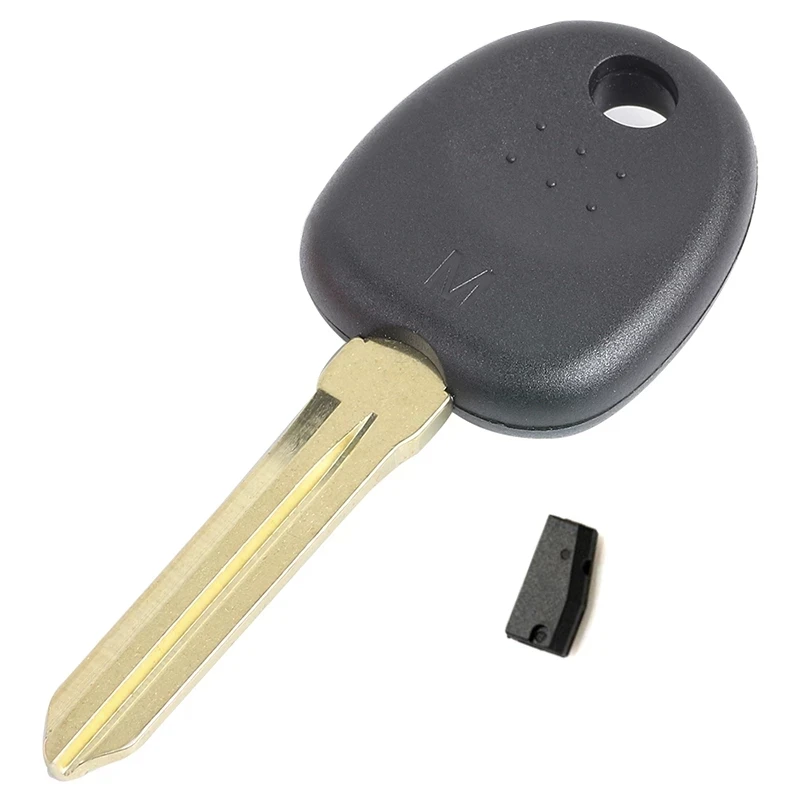 KEYECU ID46 Chip Transponder Key Blank Fob For Hyundai Coupe Tucson Elantra Accent Santa Fe i10 with Left / Right Blade