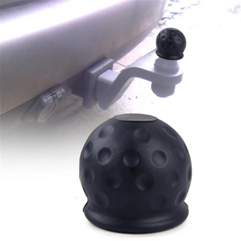 Universal 50mm Tow Bar Ball Cover Cap Ball hood for Trailer Protect car accessories repair tool Rubber acid alkali resistance