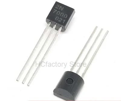 Original 20PCS 2N7000 TO92 Kleine Signal MOSFET 200 mAmps, 60 volt N-Kanal ZU-92 Original und Großhandel verteilung liste