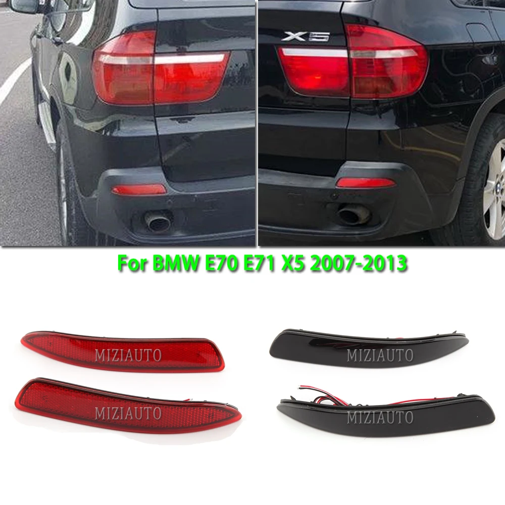 

LED Rear Bumper Light For BMW E70 E71 X5 2007-2010 Reflector Tail Warning Turn Signal Lamp Brake Light Rear Lamp Fog Light