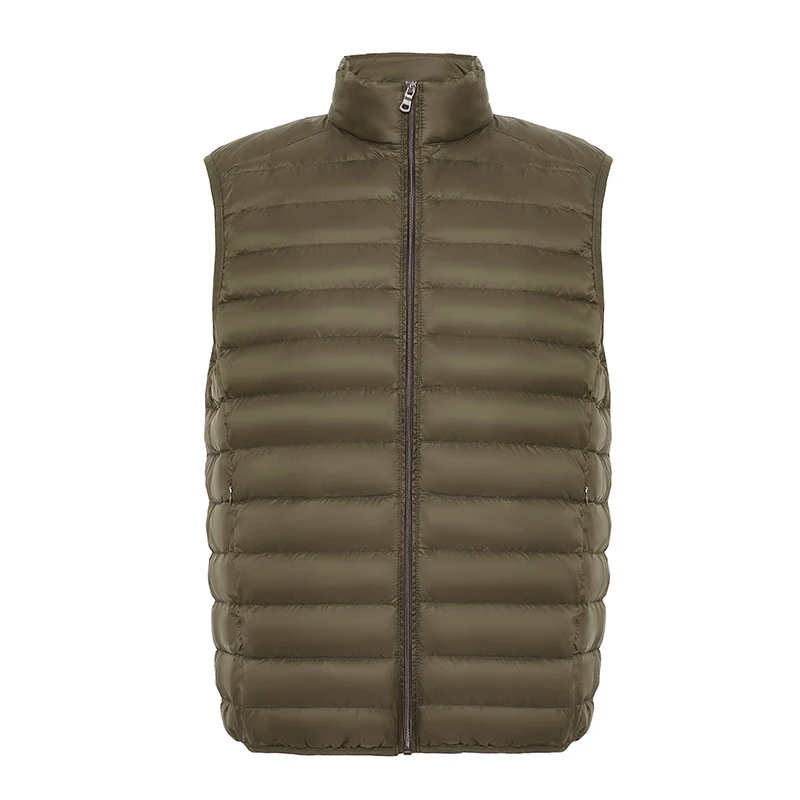 Man 90% Duck Down Vest Ultra Light Gielt Casual Waistcoat Spring Autumn Light Down Jacket Male Good Quality