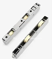 2pcs Stainless Steel Sliding Door Plastic Steel Window Pulley Aluminum Alloy Roller Muted Nylon Wheel Household Hardware Part 4