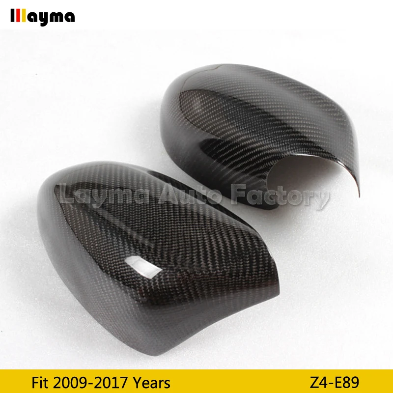 Carbon Fiber Mirror cover For BMW Z4 E89 sDrive20i 23i 28i 30i 35i 2009 2010 2011 2012 2013 2014 2015 year Car rear mirror cap