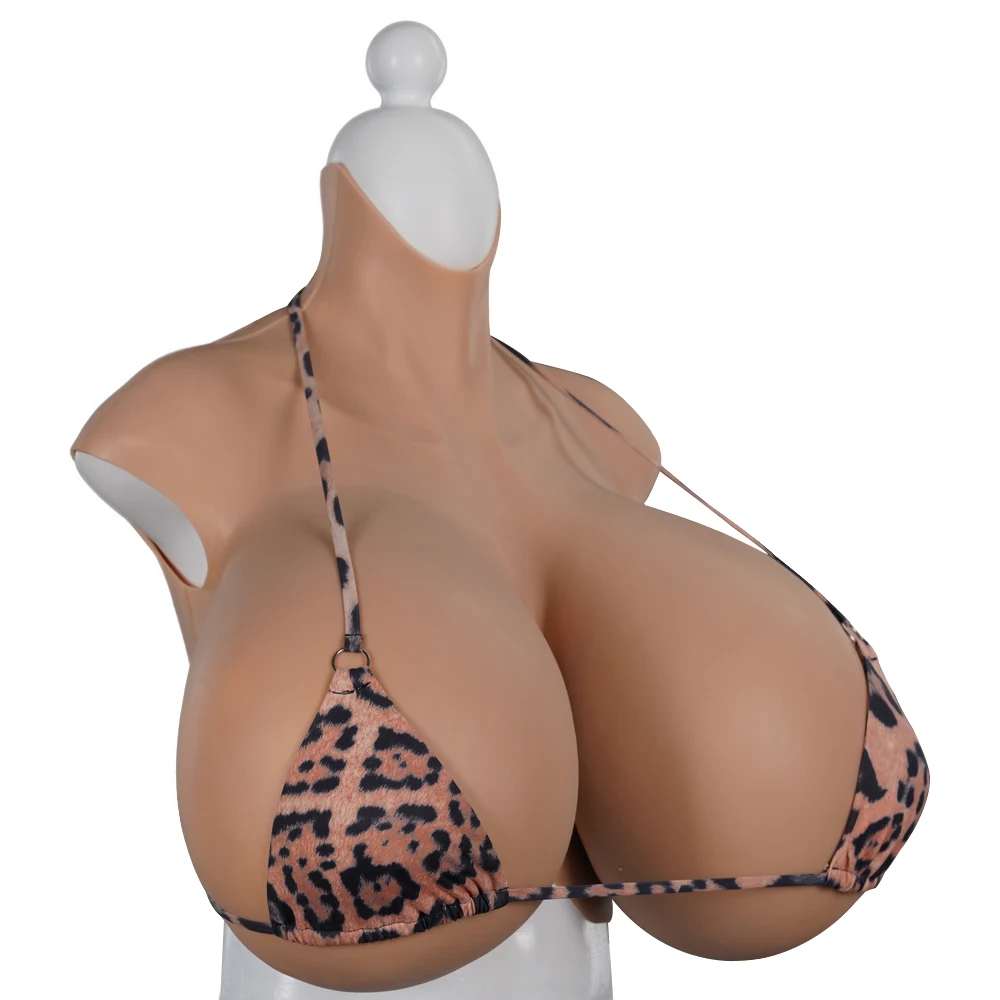 Z Cup Realistic Big Breasts Silicone Fake Chest Water Drop Shape Form Cosplay Boobs for Drag Queen Sissy Transgender Shemale