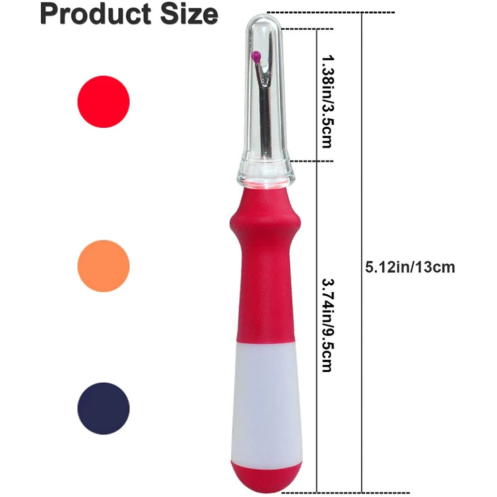 1pcs Large Seam Ripper Colorful Removal Tool for Sewing/Crafting Removing Threads with Ergonomic Design