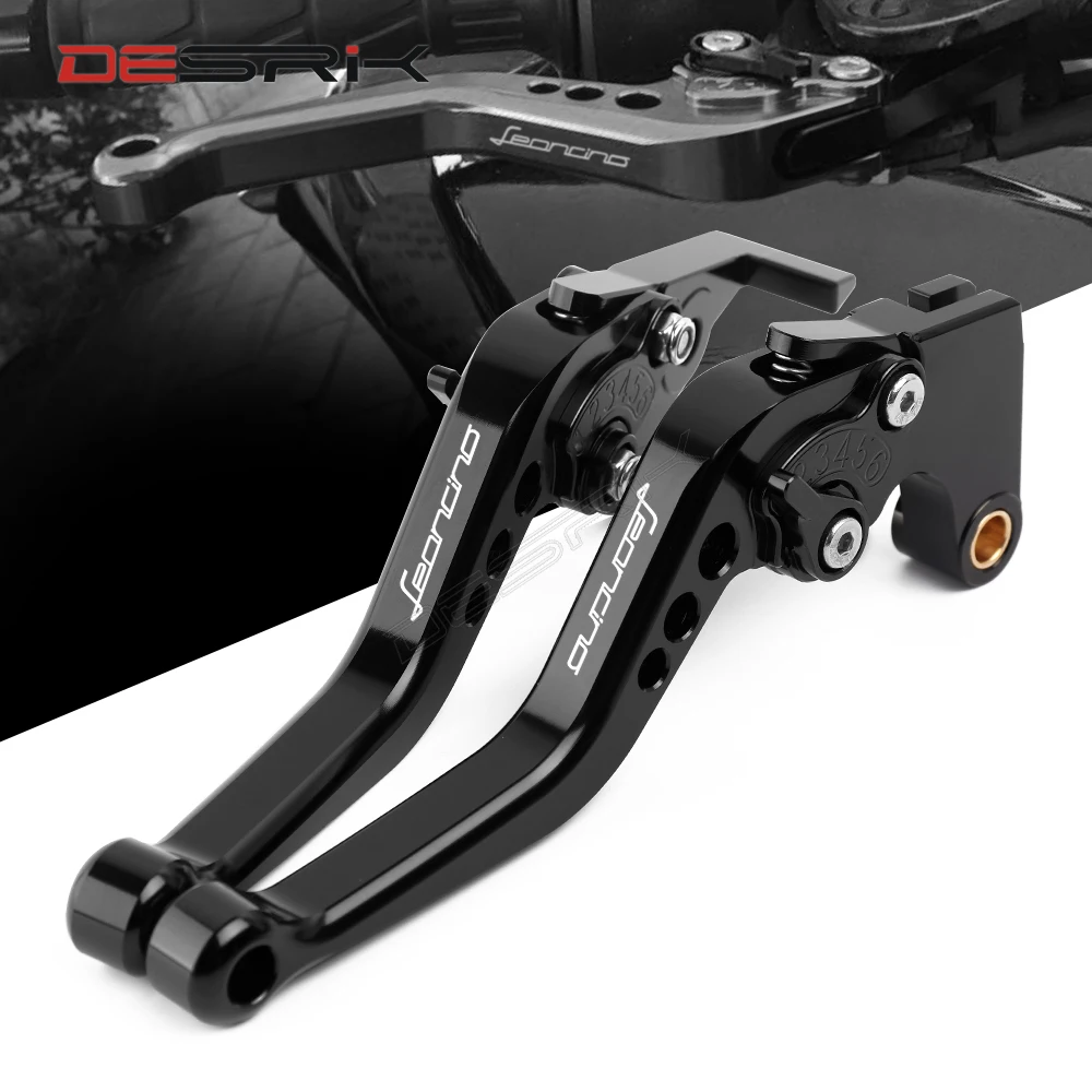 

High Quality Motorcycle CNC Short Brake Clutch Levers For Benelli Leoncino 250 Leoncino250 2019 2020 With LOGO