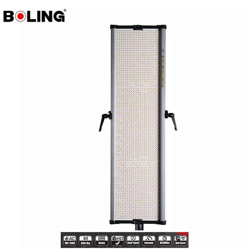 

BOLING LED Continuous Panel Lighting BL-2280P BL2280P CRI 95+ 120Ws 5500±200K 1806 pcs LEDs For Photography Studio Video Film