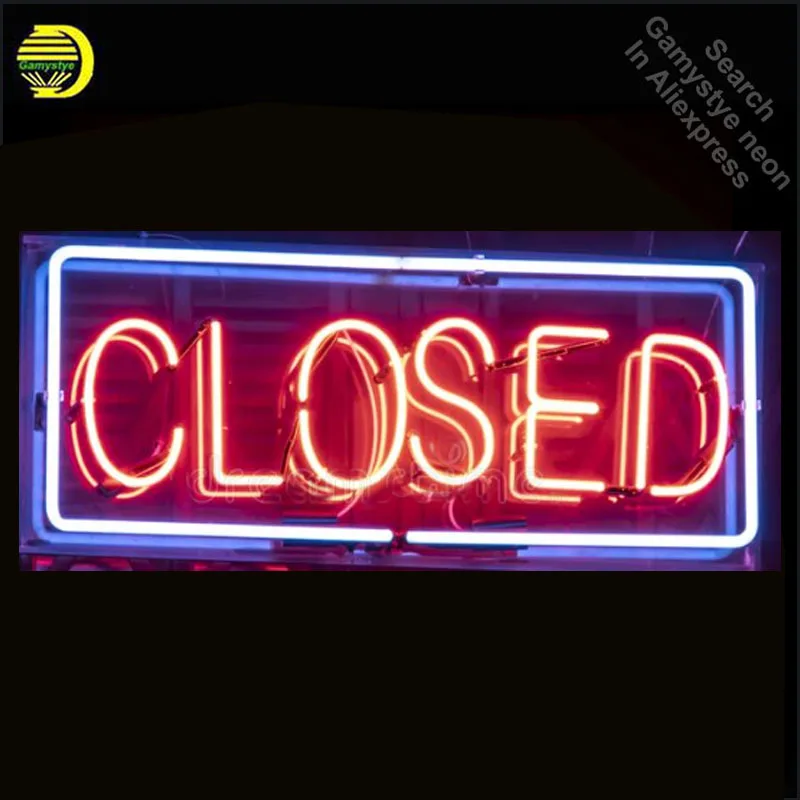 

Neon Sign Shop Closed Neon Light WINDOW Custom free Design club Lamp restaurant light Hotel custom coffee Impact Attract light