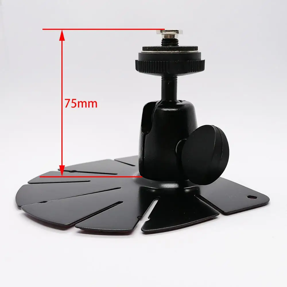 Car LCD Monitor Flat Base Stand Reversing Camera Holder Dashboard Carema Recorder Mount