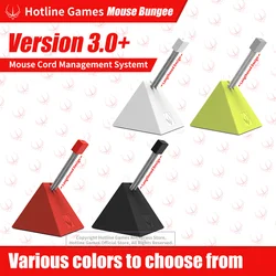 Hotline Games 3.0+Plus Gaming Mouse Cord Clip for Zowie Esports FPS Game Mouse Bungee Cable Winder