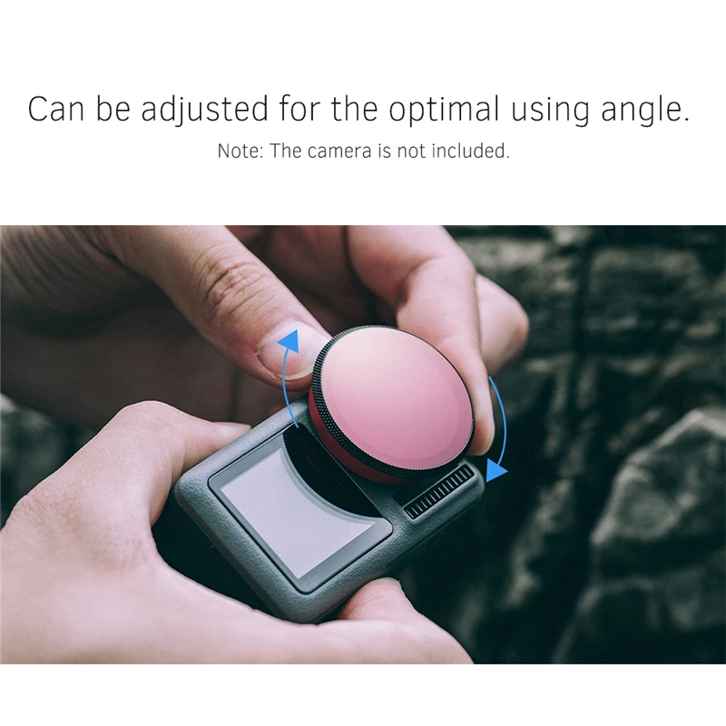 PGYTECH-Juego de filtros de gradiente de lente profesional, Kit de 3 piezas (ND8-GR ND16-4), filtro de lente de cámara de protección con paño de limpieza