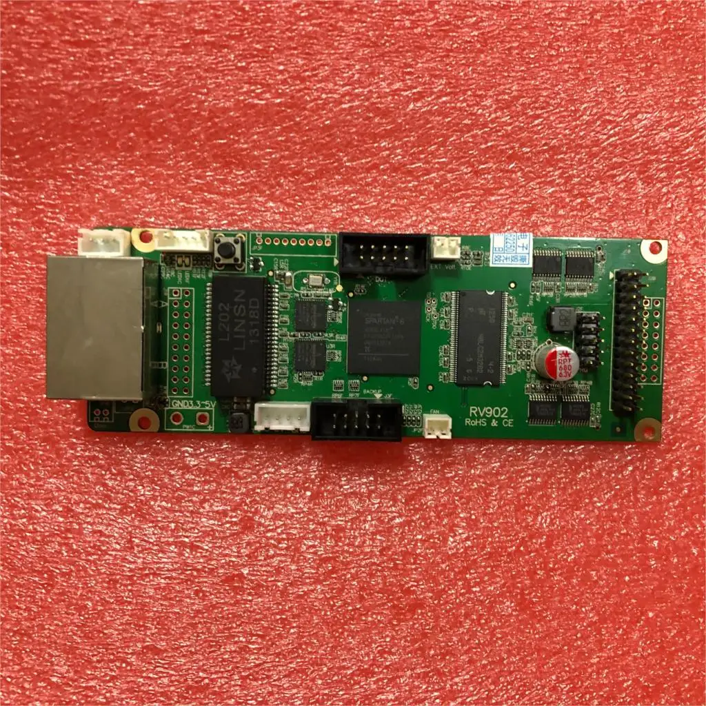 

RV902 replace RV802 full color receiving card for lighting decoration and curtain LED screen