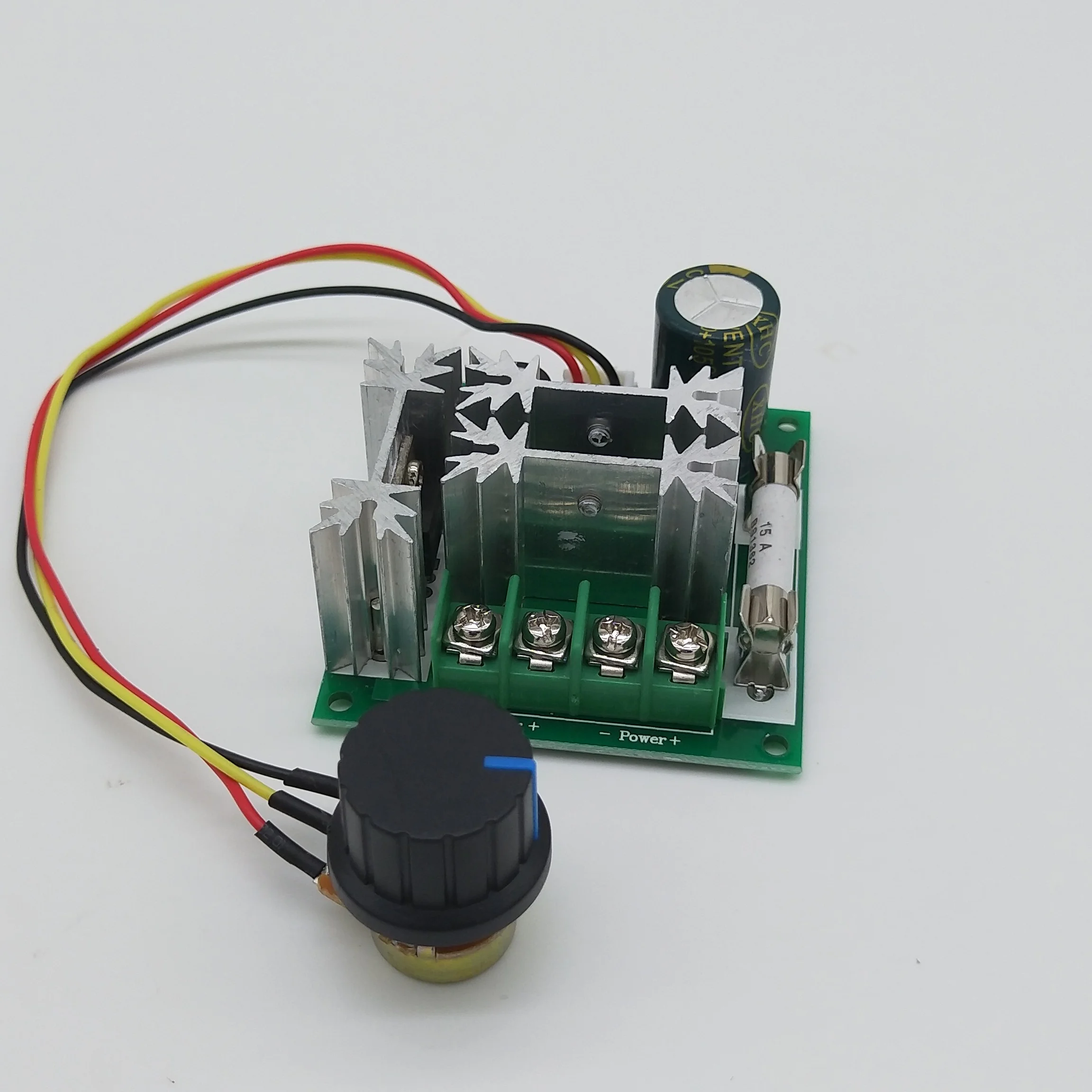 

DC Motor Speed Controller PWM Speed Control Switch Motor Fan Controller 6V-90V Stepless Speed Change