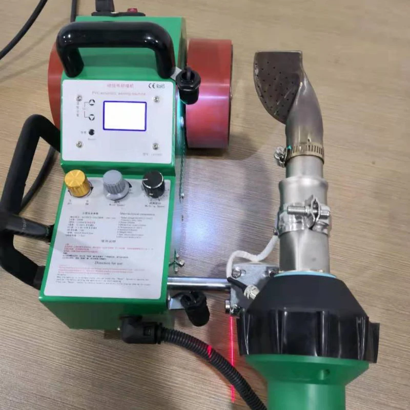 Hot Melt Splicing Machine LC3000D Rain Cloth Tent TPO Waterproof Splicing PVC Tarpaulin Welding Machine