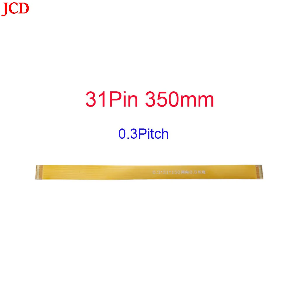 JCD 1pcs 31 Pin FFC FPC Flexible Flat Cable Pitch 0.3mm Same Direction length 28 30 60 75 120 150 200 350 mm